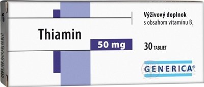 GENERICA Thiamin 50 mg tbl 1x30 ks