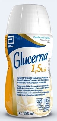 Glucerna 1,5 kcal vanilková príchuť 4x220 ml