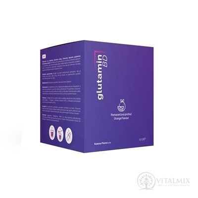 glutamin BD prášok, pomarančová príchuť 1x450 g