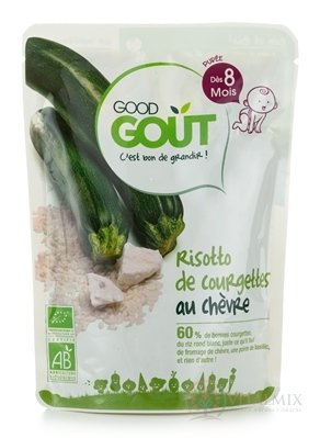 Good Gout BIO Cuketové rizoto s kozím syrom príkrm (od ukonč. 8. mesiaca) 1x190 g