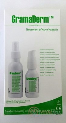 GramaDerm Combo-Pack súprava (roztok 100 ml + hydrogél 60 g), 1x1 set