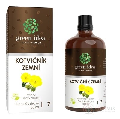 Green Idea KOTVIČNÍK zemný bylinný liehový extrakt, kvapky 1x50 ml