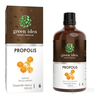 Green Idea PROPOLIS tinktúra bylinný liehový extrakt, kvapky 1x50 ml