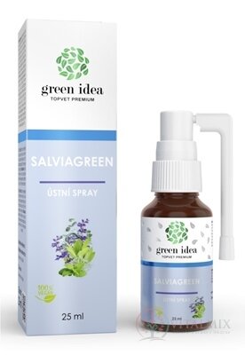 Green Idea SALVIAGREEN ústny sprej 1x25 ml