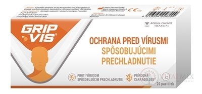 GripVis pastilky 1x20 ks