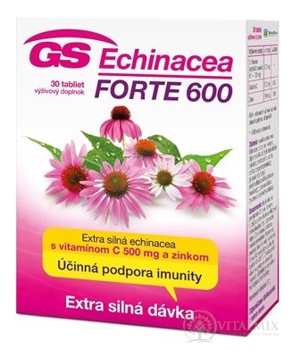 GS Echinacea FORTE 600 tbl 1x30 ks