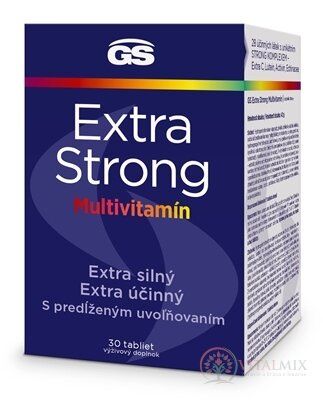 GS Extra Strong Multivitamín tbl 1x30 ks