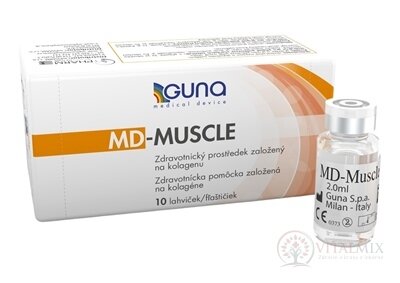 GUNA MD MUSCLE kolagénový roztok 10x2 ml (20 ml)