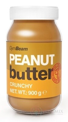 GymBeam Arašidové maslo 100% chrumkavé, 1x900 g