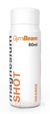 GymBeam Magnesium Shot nápoj, príchuť orange 1x60 ml