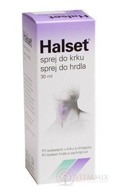 Halset sprej do hrdla 1x30 ml