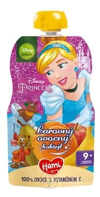 Hami Disney Princess kapsička Ovocný koktejl pasterizovaný ovocný príkrm (od ukonč. 9. mesiaca) 1x110 g