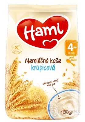 Hami nemliečna kaša krupicová prvá lyžička (od ukonč. 4. mesiaca) 1x170 g