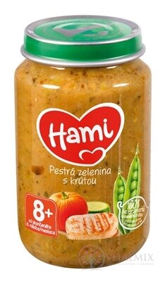 Hami príkrm Pestrá zelenina s morkou (od ukonč. 8. mesiaca) 1x200 g