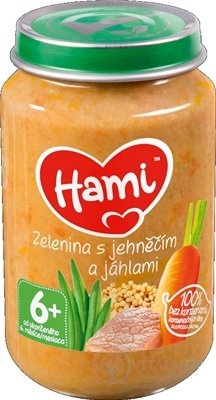 Hami príkrm Zelenina s jahňacím a pšenom (od ukonč. 6. mesiaca) 1x200 g