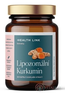 HEALTH LINK Lipozomálny kurkumín cps 1x60 ks