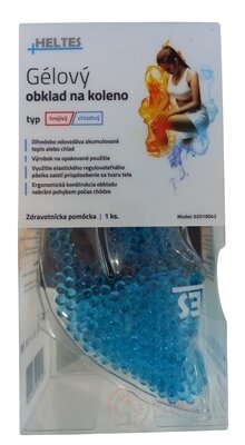 HELTES Gélový obklad na koleno hrejivý/chladivý 1x1 ks