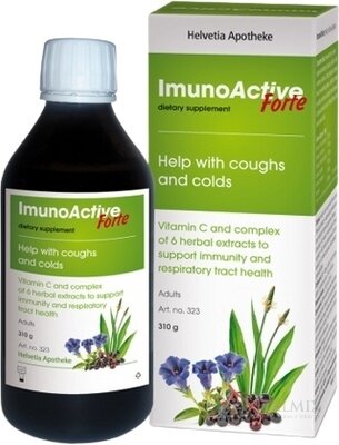 Helvetia Apotheke ImunoActive Forte tekutý, pre dospelých 1x250 ml