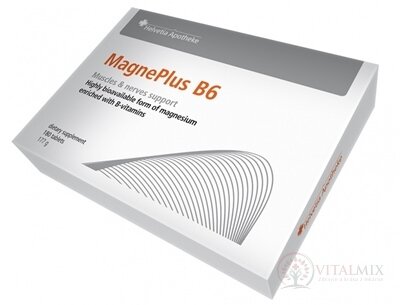 Helvetia Apotheke MagnePlus B6 tbl 1x180 ks