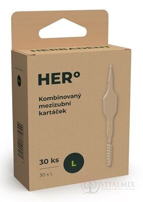 HERBADENT HERo Medzizubná kefka L kombinovaná 1x30 ks