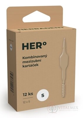 HERBADENT HERo Medzizubná kefka S kombinovaná 1x12 ks