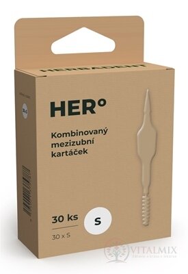HERBADENT HERo Medzizubná kefka S kombinovaná 1x30 ks