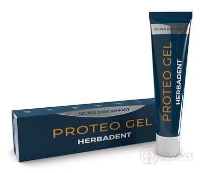 HERBADENT PROTEO GEL pod zubné náhrady 1x40 g