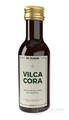 Dr.Svatek VILCACORA sladové víno na imunitu 1x250 ml