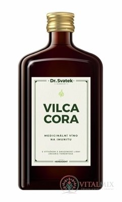 Dr.Svatek VILCACORA sladové víno na imunitu 1x500 ml