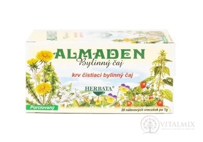 HERBATA ALMADEN bylinný čaj krv čistiaci 20x1 g (20 g)