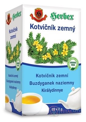 HERBEX KOTVIČNÍK zemný záparové vrecká 20x2 g (40 g)
