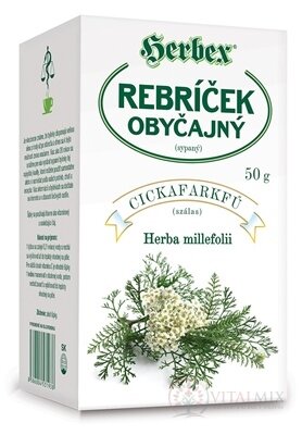 HERBEX REBRÍČEK OBYČAJNÝ (Myší chvost) sypaná droga (čaj) 1x50 g