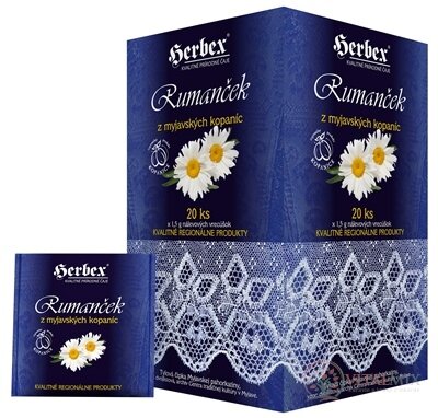 HERBEX RUMANČEK z myjavských kopaníc nálevové vrecúška 20x1,5 g (30 g)