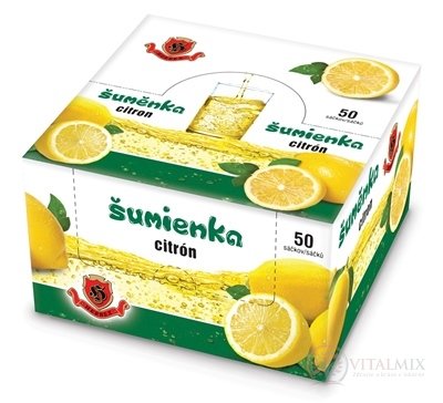 HERBEX Šumienka CITRÓN vrecúška (po 10 g) šumivý nápoj v prášku s príchuťou 1x50 ks
