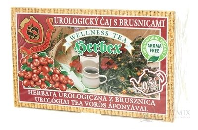 HERBEX UROLOGICKÝ ČAJ S BRUSNICAMI bylinný čaj 20x3 g (60 g)