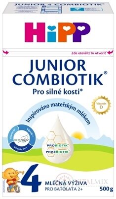 HiPP 4 JUNIOR COMBIOTIK mliečna výživa pre batoľatá (od 2 rokov) 1x500 g