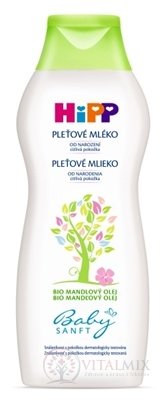HiPP BabySANFT Detské pleťové mlieko s Bio mandľovým olejom (inov. 2020) 1x350 ml