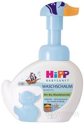 HiPP BABYSANFT Pena na umývanie - Pirát sensitiv (dávkovač kačička) 1x250 ml