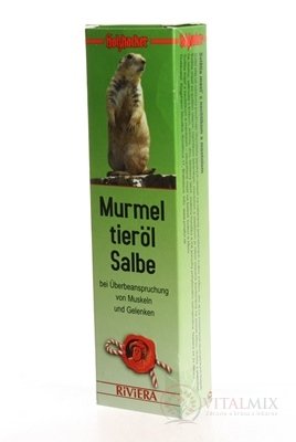 holzhacker Svištia masť (Murmel tieröl Salbe) 1x75 ml