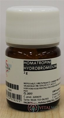 Homatropini hydrobromidum - FAGRON v liekovke 1x2 g