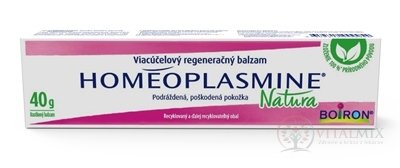 HOMEOPLASMINE Natura viacúčelový regeneračný balzam 1x40 g