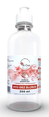HYG-DEZ St. CRUX hygienicko - dezinfekčný roztok (dávkovací uzáver) 1x200 ml