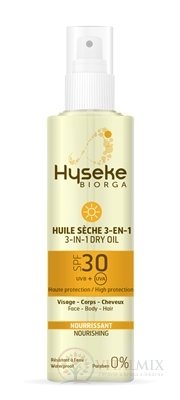 Hyseke BIORGA Suchý olej 3v1 SPF30 (3-IN-1 DRY OIL SPF30) 1x100 ml