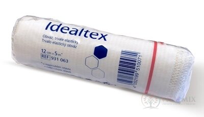 IDEALTEX ovínadlo elastické dlhoťažné (12cm x 5m) 1x1 ks