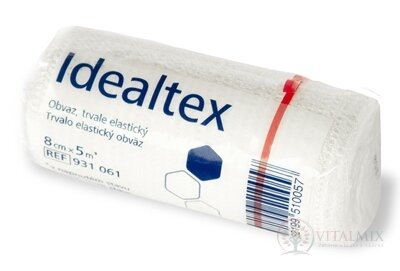 IDEALTEX ovínadlo elastické dlhoťažné (8cm x 5m) 1x1 ks
