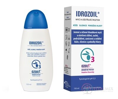 IDROZOIL roztok na umývanie a ošetrenie, OzoilE 1x150 ml