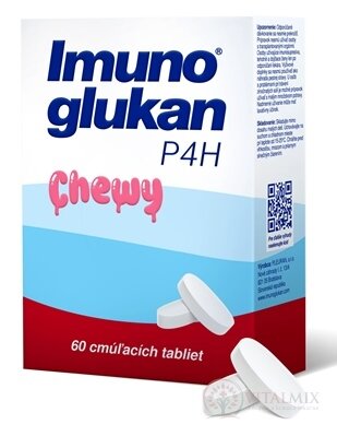 Imunoglukan P4H cmúľacie tablety 1x60 ks