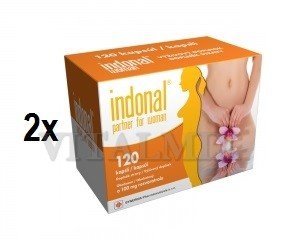 INDONAL PARTNER FOR WOMAN 2x120CPS VÝHODNÉ DVOJBALENIE