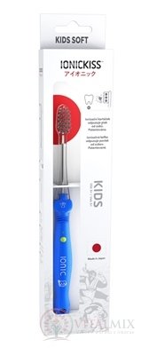 IONICKISS KIDS SOFT zubná kefka modrá, ionizačná, manuálna 1x1 ks
