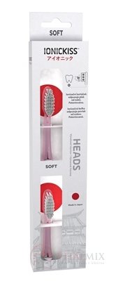 IONICKISS SOFT výmenná hlavica ružová 1x2 ks